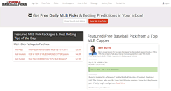 Desktop Screenshot of mlbbaseballfreepicks.com